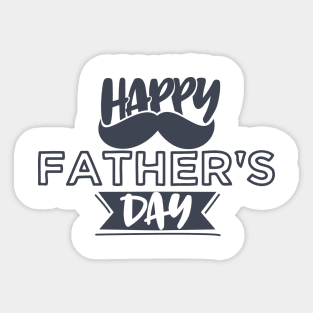 Happy Fathers Day Sticker